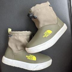 THE NORTH FACE キッズブーツ　オリーブ　18センチ