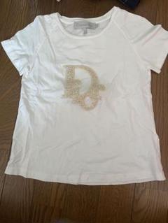 【美品】babyDior ベビーディオール Tシャツ ピンク トロッター柄 Baby T-Shirt Pink Ribbed Cotton Jersey | DIOR