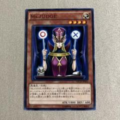 遊戯王　Ms.JUDGE 1枚　NECH-JP043