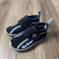 REEF TOUR サンダル 15CM ネイビー マリンシューズ