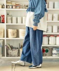 NKJ 2025SS]BELT BARREL DENIM | [公式]ニコアンド（niko and