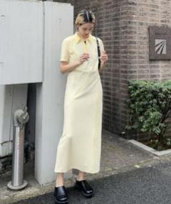 【MAISON SPECIAL】Polo Shirt Maxidresse
