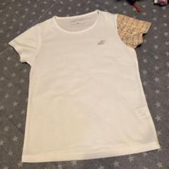 新品同様　BabolaT ホワイト Tシャツ