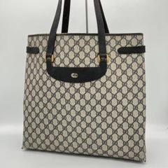【良品】GUCCI GG柄 ハンドバッグ トートバッグ ヴィンテージ