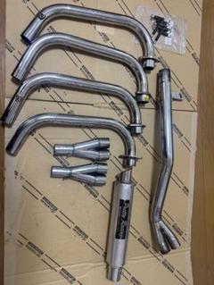 ヨ*キ様 zrx400用 4-2-1 pretty Racing菅42.7π ヨ*キ様 zrx400用 4-2-1 pretty Racing菅42.7π - メルカリ