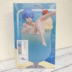 ROUND1限定 リゼロ レム クリームソーダ フィギュア 1/7スケール