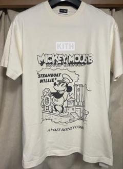 ☆ KITH x MICKEY&FRIENDS Steamboat Willie コラボTシャツ ☆ Disney Kith for Mickey &Friends Steamboat Willie Vintage Tee