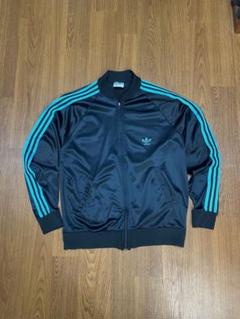 adidas atp 80s 90s トラックジャケット ジャージ 美品 L ネイビー Adidas トラックジャケット 80s 90s アディダス
