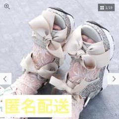 新品未使用　Lサイズ　merry jenny fluffyレースアップパンプス 2025年最新】merry jenny シューズの人気アイテム - メルカリ