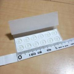 住友 3M社/小12個_デッキパッド_透明(台形形状)日本製