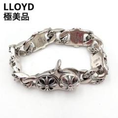 希少 極美品 LLOYD ロイド シルバー ブレスレット クロス SV925 希少 極美品 LLOYD ロイド シルバー ブレスレット クロス SV925