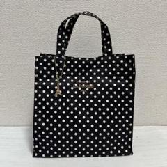 LADUREE ラデュレ レディース トートバッグ ハンドバッグ 水玉模様