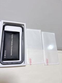 ◎ iPhone15plus ガラスフィルム 2枚セット ガイド枠付き