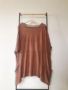 vlas blomme コルトレイクリネンTシャツ