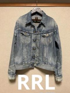 RRL（Gジャン/デニムジャケット ・ ブルー・ネイビー/青色系）の