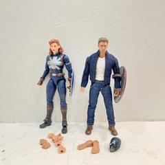 マーベルレジェンド　 キャプテンアメリカ 服装変更　頭変更
