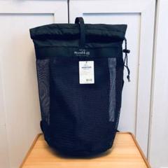【美品】mont-bellメッシュギアコンテナ20L Montbell] Mesh type backpack! Mesh gear container 20 is good
