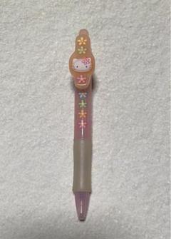 91 ハローキティオレンジ香りフラワーボールペン