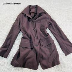 GARY WASSERMAN ウール100％ ハーフコート ブラウン 日本製