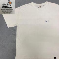3WD182 go slow caravan タコ　グラフィック Tシャツ　半袖