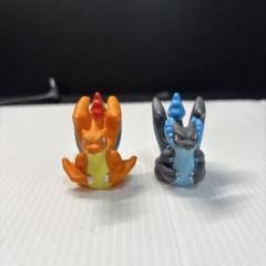 ★未使用★ポケモンキッズ　メガリザードンX メガリザードンY セット 指人形