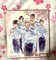 警察学校組　色紙 名探偵コナン色紙ART7 [16.警察学校組 (箔押しレア)] バンダイ