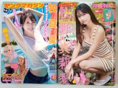 【美品】【即日発送】【牧野真莉愛 2冊】ヤングマガジン、ヤングチャンピオン