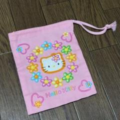 ハローキティ　平成レトロ　巾着