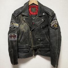 ビンテージ ライダージャケット Dog fight 裏キルティングカウレザー m68211983925_1.jpg?1643971236