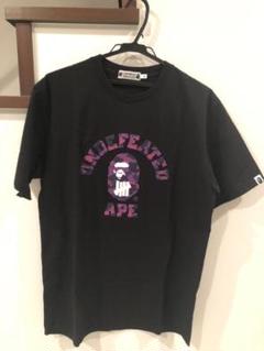 a bathinge ape bape undefeated コラボ Tシャツ