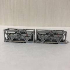 Nゲージ　タンクコンテナ　UT13C2個セット 16番(HO) 私有タンクコンテナ UT13C-8000 TypeB ペーパーキット