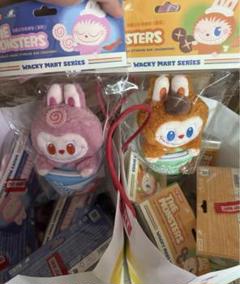 Pormart labubu Wacky Mart カップラーメン 収納￼バック（Pop