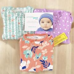 子ども服足付き服ベビー 幼児ガールズ長袖つなぎカラフル秋冬春　約80〜90㎝