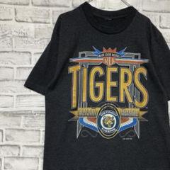 USA製90sヴィンテージTシャツ！シングルステッチ　グレー半袖古着　L721