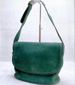 Vintage Coach Sonoma Nubuc Bag Green y2k