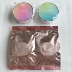 【新品】イザノックス クッションファンデーション　レフィル3個 本体パフ 楽天市場】イザノックスパワーフィットクッション