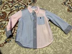 値下げ！Ralph Lauren ストライプ長袖シャツ 18M