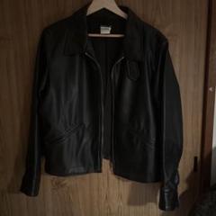 希少 アーカイブ agnes b レザー トラッカー ジャケット ライダース 美品!希少 agnes b. homme 90s レザー トラッカージャケット