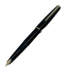 【極美品】 モンブランNo144万年筆ブラック ペン先14金 F crown78_s150223545