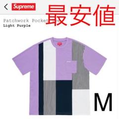 ■最安値■ supreme patchwork pocket tee Mサイズ