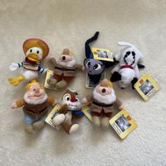 ディズニー、マクドナルド(ぬいぐるみ・フィギュア)7点 ディズニーぬいぐるみ 7体セット マクドナルド - メルカリ