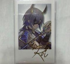 チェキ風カード デビューチェキ 箔押し レア 小柳ロウ
