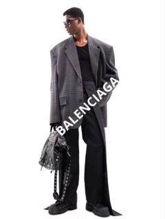 196様専用正規品BALENCIAGA 24AWチェックジャケット - メルカリ