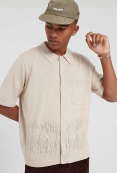 【US規格】STUSSY Perforated Swirl Knit Shirt US規格】STUSSY Perforated Swirl Knit Shirt - メルカリ