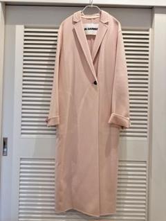 JIL SANDER ピンク ロングコートカシミヤ100% JIL SANDER ピンク ロングコートカシミヤ100%