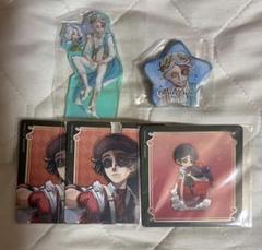 第五人格 探鉱者 缶バッジ バトラーズカフェ ハート缶バッジ 設定画 星型 星座 Identity V ＜RE:シリーズ＞ トレーディング缶バッジ 設定画