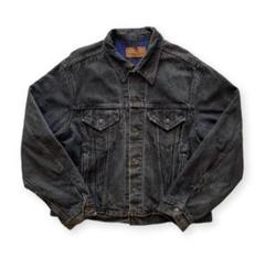 LEVI'S ブラックデニム 後染め 90s デニムジャケット ユーロ 90s Eur Levi's 70503 02 ユーロ・リーバイス 先染め ブラック