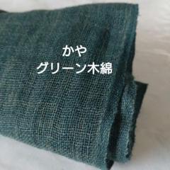 古布 木綿 草木染蚊帳(かや)ハギレ②【№224】