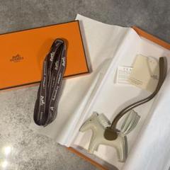 美品✨HERMES エルメス ロデオチャームPM クレxヴェールフィズ×クラフト HERMES エルメス ロデオチャームPM クレ／ヴェールフィズ
