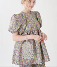 極美品チュールトップス　ツルバイマリコオイカワ 美品 ツルバイマリコオイカワ TSURU By MARIKO OIKAWA ドット